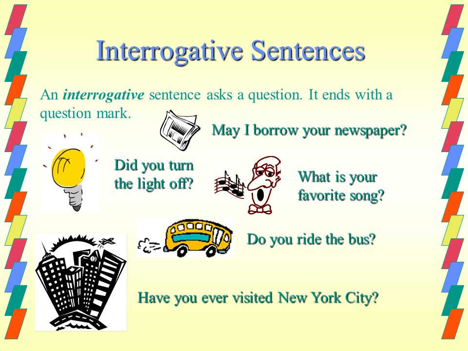 imperative sentence examples